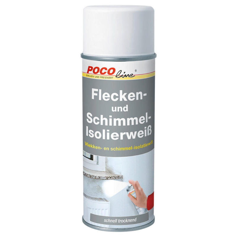 POCOline Flecken und Schimmel-Isolierweiß weiß ca. 0,4 l