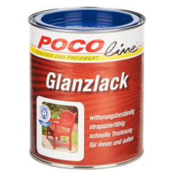 POCOline Acyl Buntlack enzianblau glänzend ca. 0,75 l