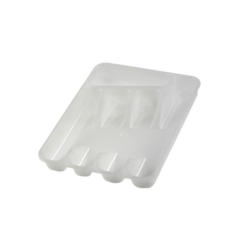 keeeper Besteckkasten transparent B/H/L: ca. 33,5x5x26,5 cm