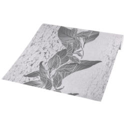 Vliestapete Floral grau B/L: ca. 53x1005 cm