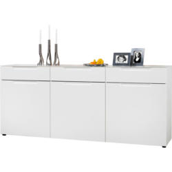 Sideboard Mailand weiß Hochglanz B/H/T: ca. 192x83x40 cm