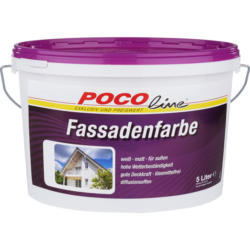 POCOline Fassadenfarbe weiß ca. 5 l