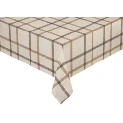 Abwaschbarer Tischbelag Karo