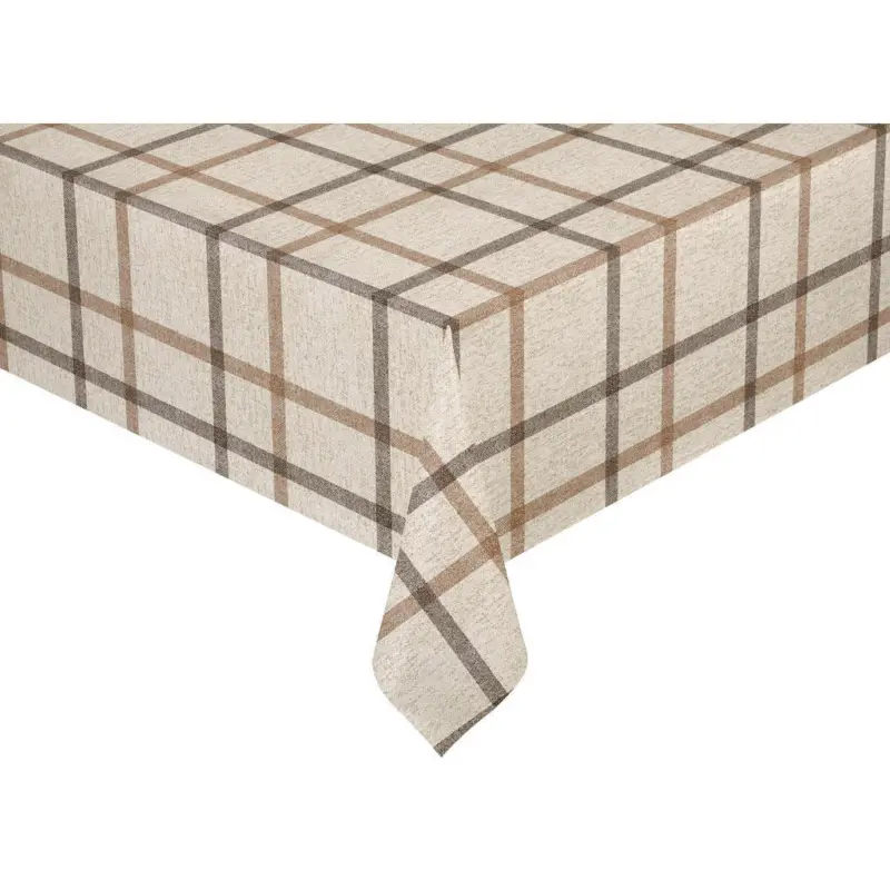 Abwaschbarer Tischbelag Karo