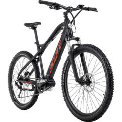 Adore Mountain E-Bike Xpose 27,5'' Xpose 27,5 Zoll Rahmenhöhe 51 cm 9 Gänge schwarz schwarz ca. 250 W ca. 36 V ca. 27,5 Zoll