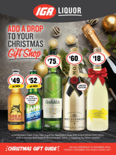 Preview of OFFERS - Add A Drop To Your Christmas Gift Shop 20/11 - valid from 19.11.2024