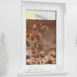 LICHTBLICK Fensterfolie Kaffee Kaffee Kaffee braun B/L: ca. 100x130 cm