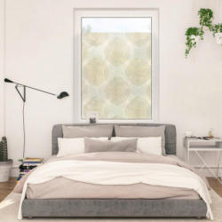 LICHTBLICK Fensterfolie Boho Drop India Boho Drop India beige B/L: ca. 50x100 cm