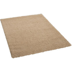 Hochflorteppich Pisa beige B/L: ca. 80x150 cm