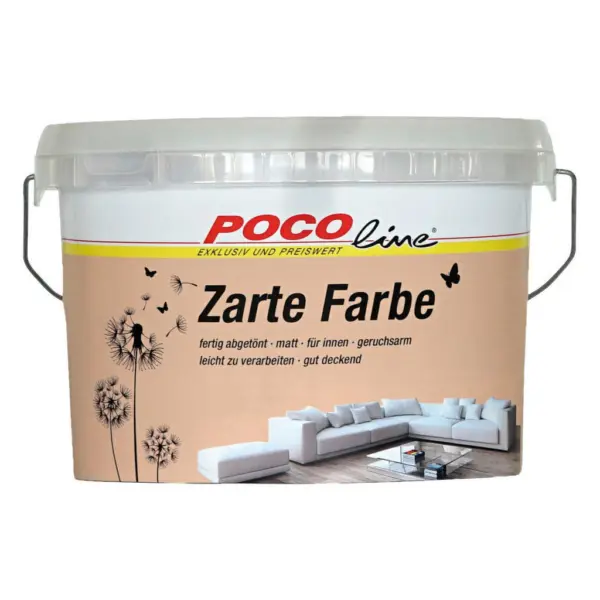 POCOline Raumfarbe Zarte Farben
