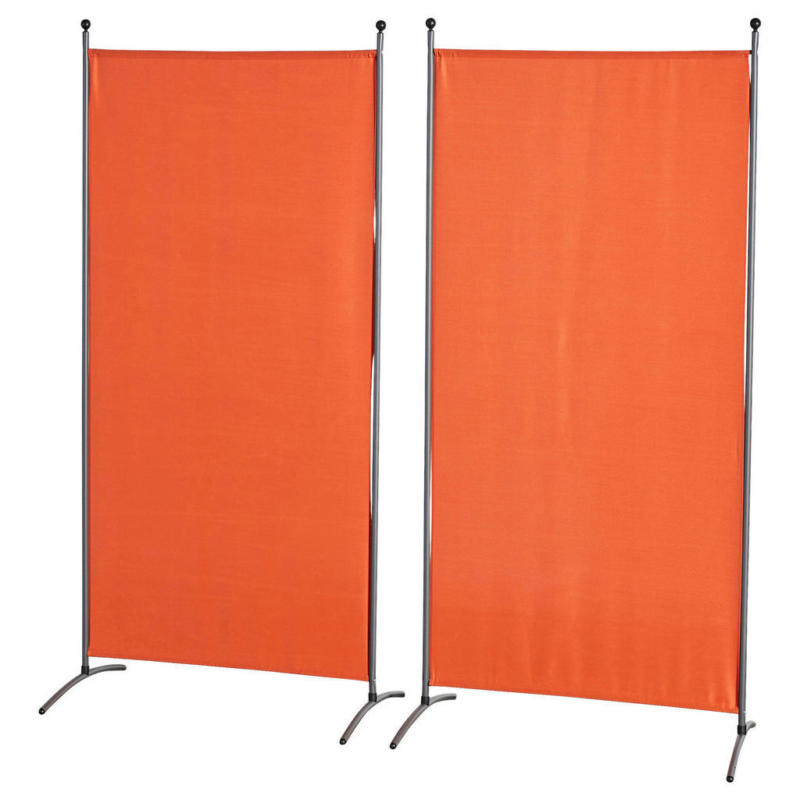 Grasekamp Doppelpack Stellwand terra Polyester-Mischgewebe B/H: ca. 85x180 cm