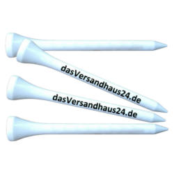 Grasekamp Golf Tees 250 Stück weiß Bambus B/H/L/D: ca. 0,5x7x7x11 cm