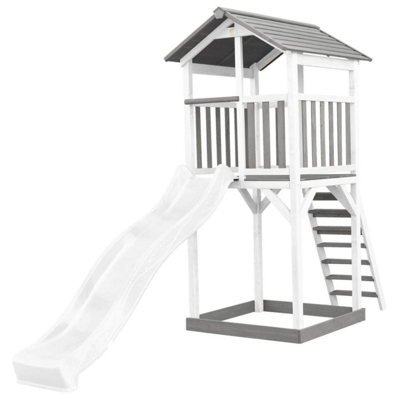 AXI Spielturm Beach Tower weiß B/H/L: ca. 111x242x349 cm