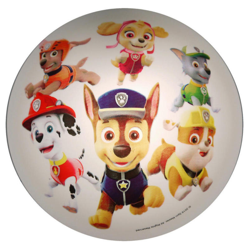 Niermann Kinderdeckenleuchte Paw Patrol 661 multicolor Kunststoff H/D: ca. 10x36 cm E27 1 Brennstellen