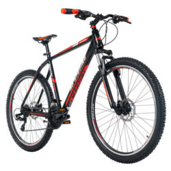 KS-Cycling Mountainbike Morzine Hardtail Morzine 27,5 Zoll Rahmenhöhe 48 cm 21 Gänge schwarz schwarz ca. 27,5 Zoll