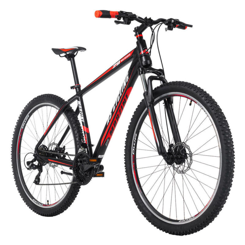 KS-Cycling Mountainbike Morzine Hardtail Morzine 29 Zoll Rahmenhöhe 5 cm 21 Gänge schwarz schwarz ca. 29 Zoll