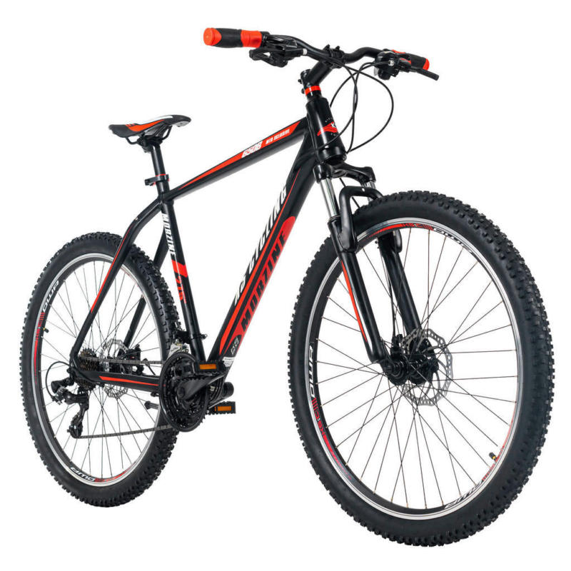 KS-Cycling Mountainbike Morzine Hardtail Morzine 27,5 Zoll Rahmenhöhe 53 cm 21 Gänge schwarz schwarz ca. 27,5 Zoll