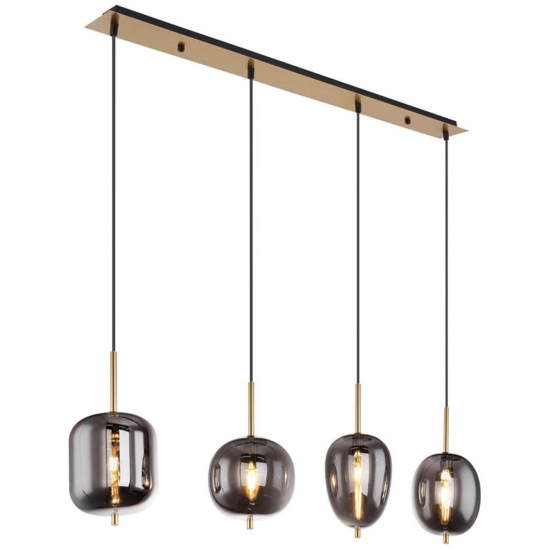 GLOBO Pendelleuchte BLACKY 15345-4MM