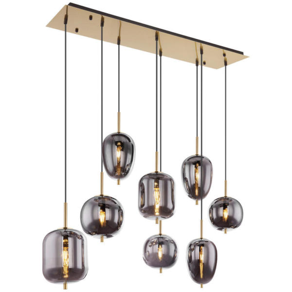 GLOBO Pendelleuchte BLACKY 15345-8MM