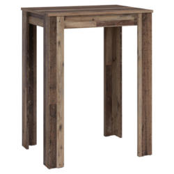 Bartisch NELE Eiche Old Wood Nachbildung Holzwerkstoff B/H/T: ca. 80x104x60 cm