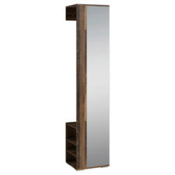 Hochschrank BEN Eiche Old Wood Nachbildung B/H/T: ca. 40x184x35 cm