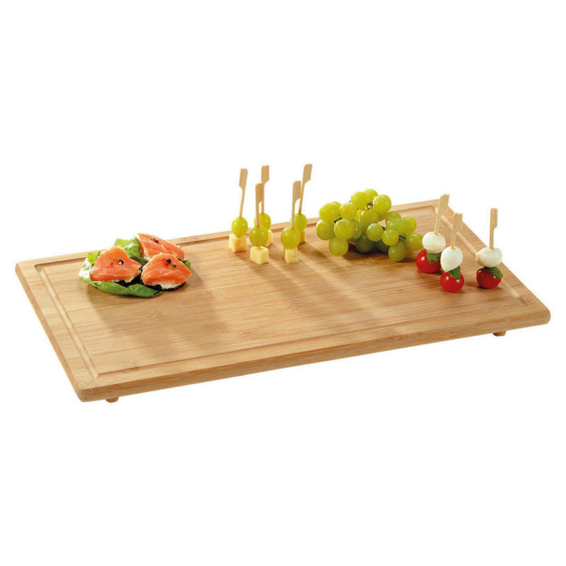 Kesper Abdeckplatte natur Bambus B/H/L: ca. 28x4x50 cm