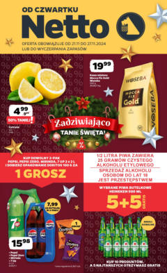 Pogląd oferty "Netto gazetka - Spożywcza" - ważna od 21.11.2024