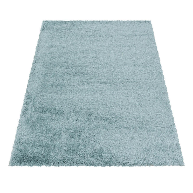 Ayyildiz Teppich FLUFFY blau B/L: ca. 80x150 cm