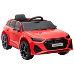 Spielzeug-Elektroauto Audi RS6 rot