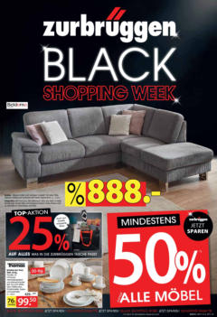 Zurbrüggen - Black Friday gültig ab dem 21.11.2024