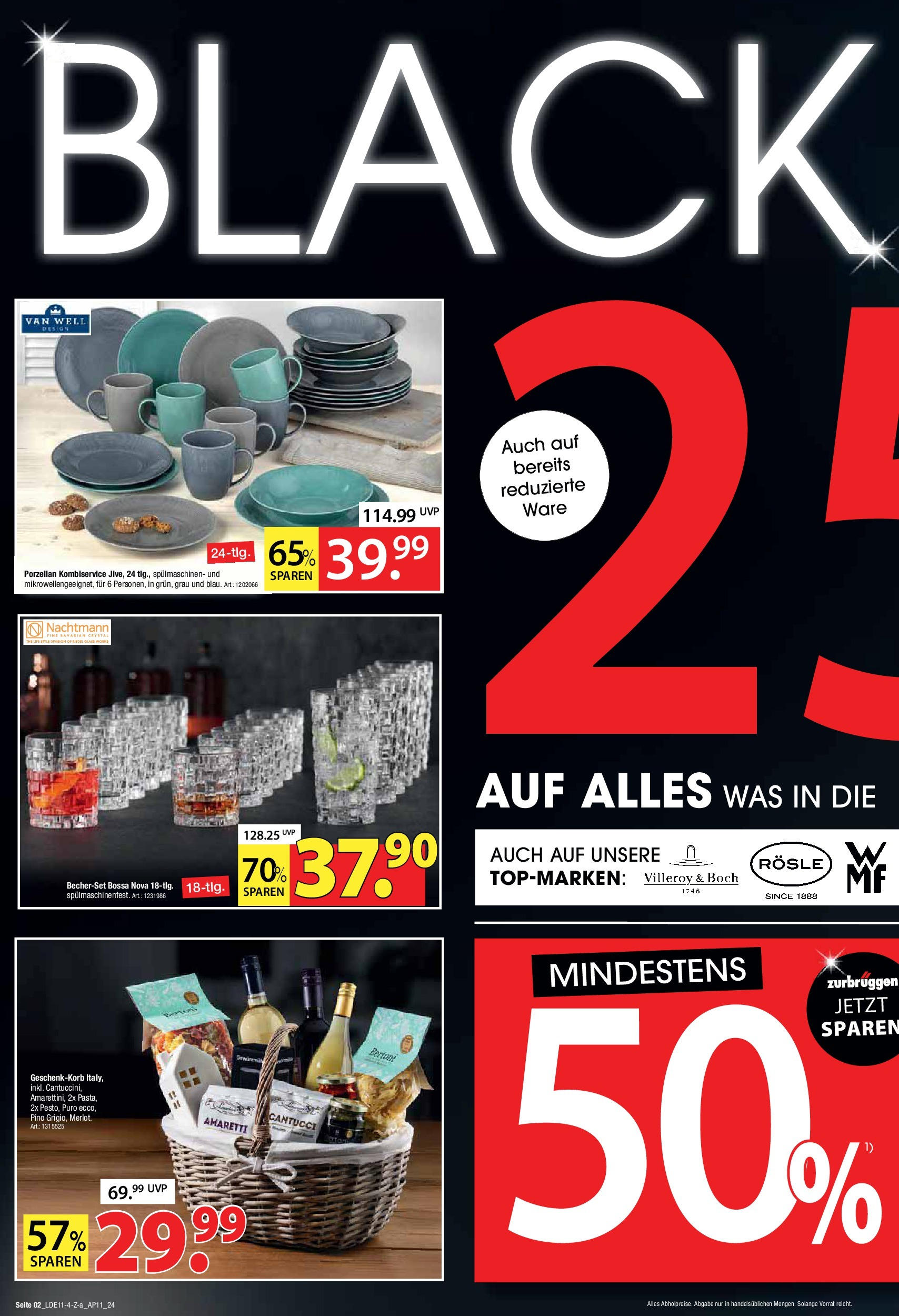 Zurbrüggen BLACK FRIDAY Prospekt von 21.11.2024 | Seite: 2