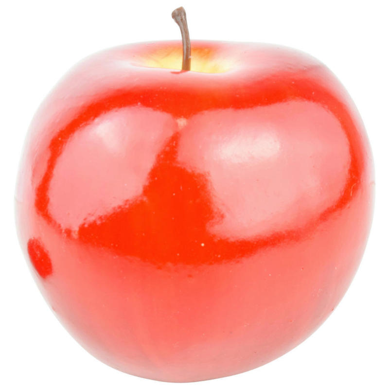 Deko-Apfel rot Kunststoff D: ca. 6,5 cm