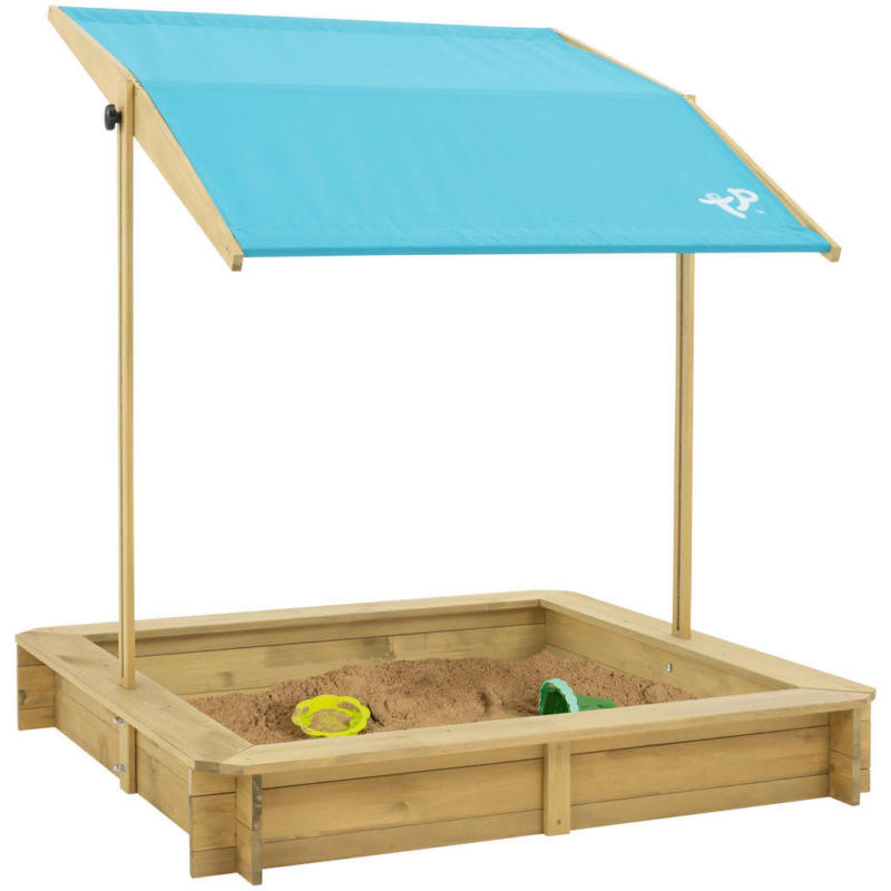 TP Toys Sandkasten blau B/H/L: ca. 117x117x117 cm