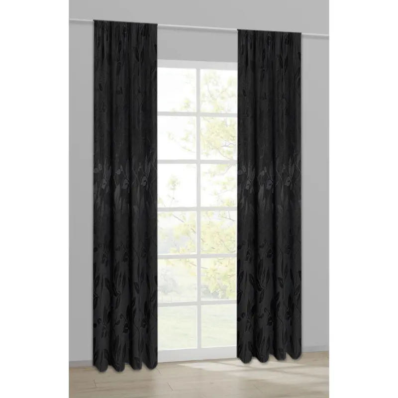 Happy Home Dekovorhang Bl&auml;tter