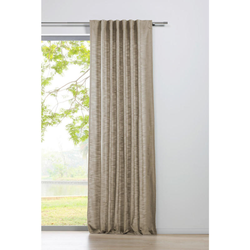 Kombivorhang 2er Pack Balance beige B/L: ca. 135x300 cm