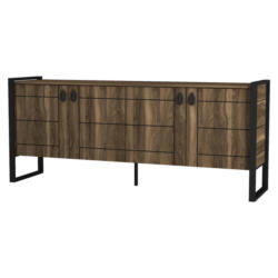 Sideboard Lost walnuss Nachbildung B/H/T: ca. 185x78x40 cm