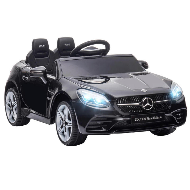 HOMCOM Kinder-Elektroauto schwarz B/H/L: ca. 62,5x44x107 cm