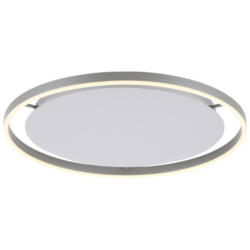 Just Light LED-Deckenleuchte RITUS 15392-95 weiß Alu Metall H/D: ca. 5,3x58,5 cm 1 Brennstellen