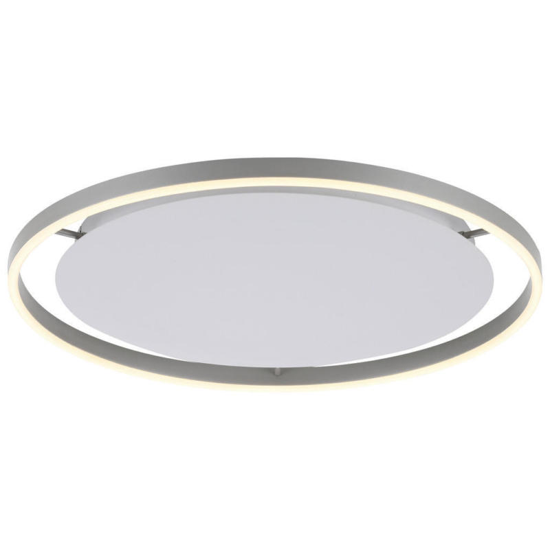 Just Light LED-Deckenleuchte RITUS 15392-95 weiß Alu Metall H/D: ca. 5,3x58,5 cm 1 Brennstellen