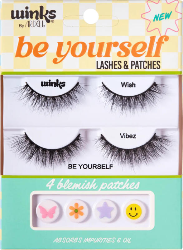 ARDELL Künstliche Wimpern Set Winks mit Pickelpatches