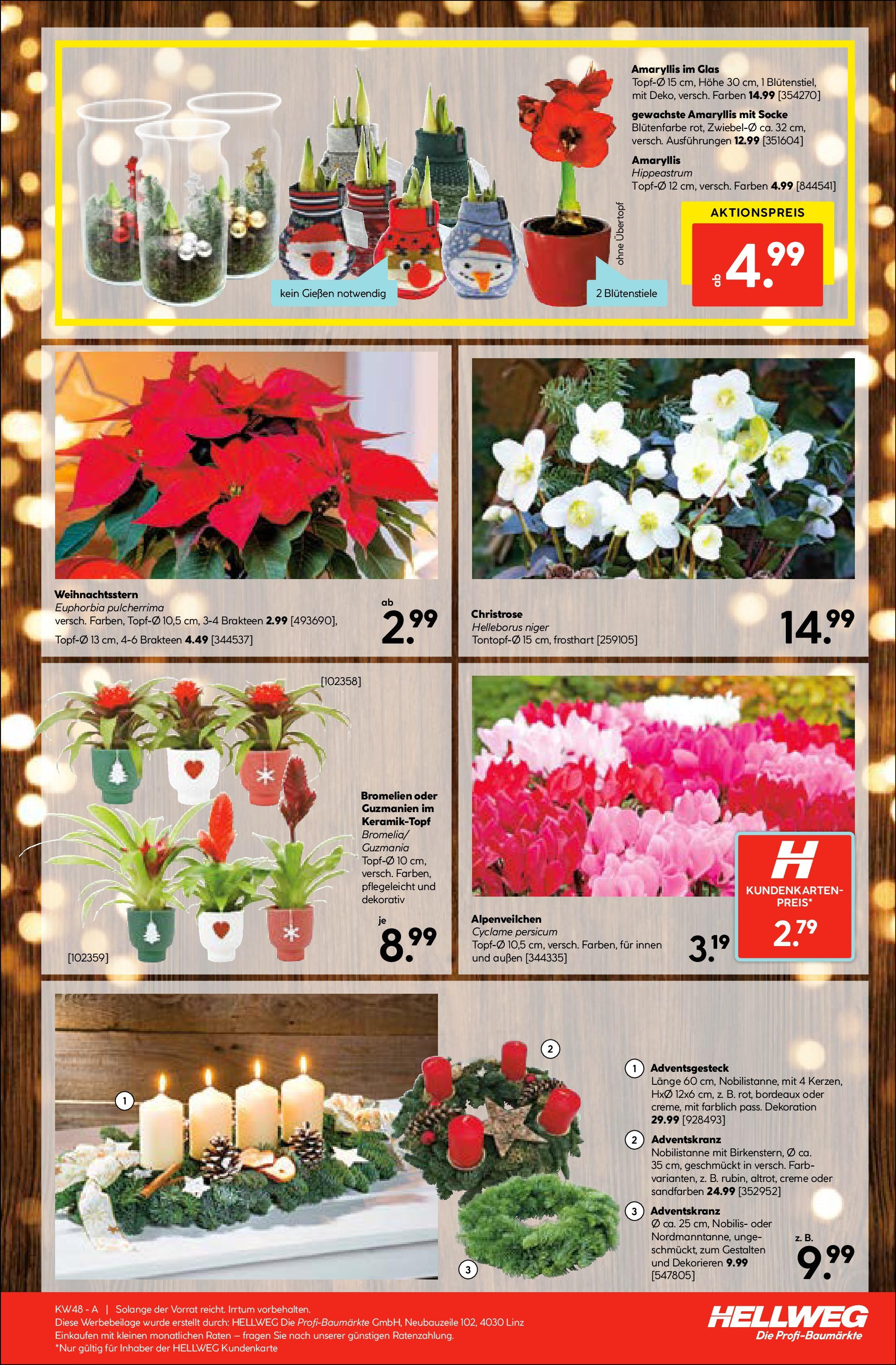 HELLWEG Flugblatt 28.11.2024 | WEIHNACHTEN | Seite: 25 | Produkte: Creme