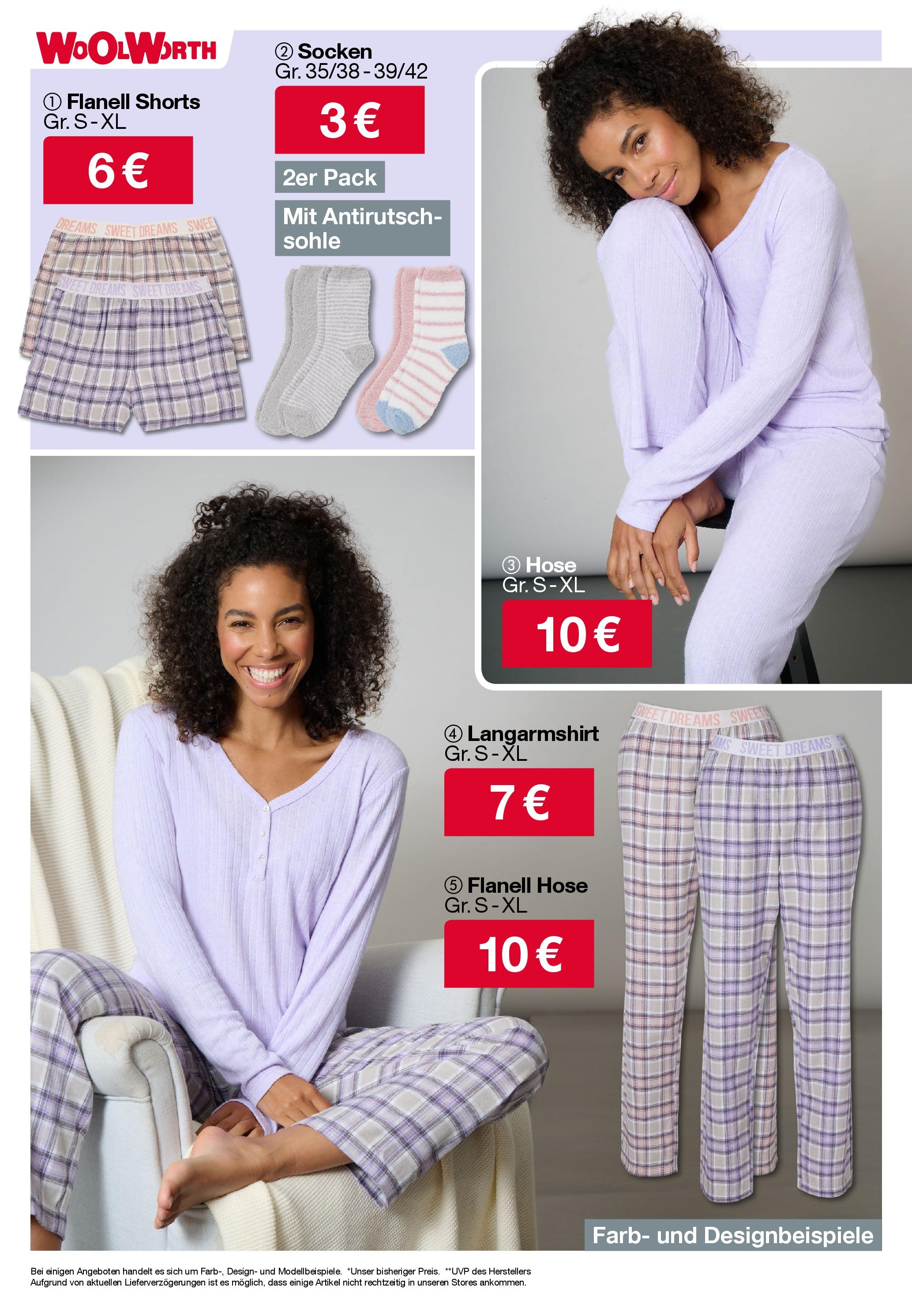 Woolworth - Berlin-Reinickendorf, Scharnweberstraße 2 (ab 21.11.2024) zum Blättern | Seite: 17 | Produkte: Langarmshirt, Hose, Socken