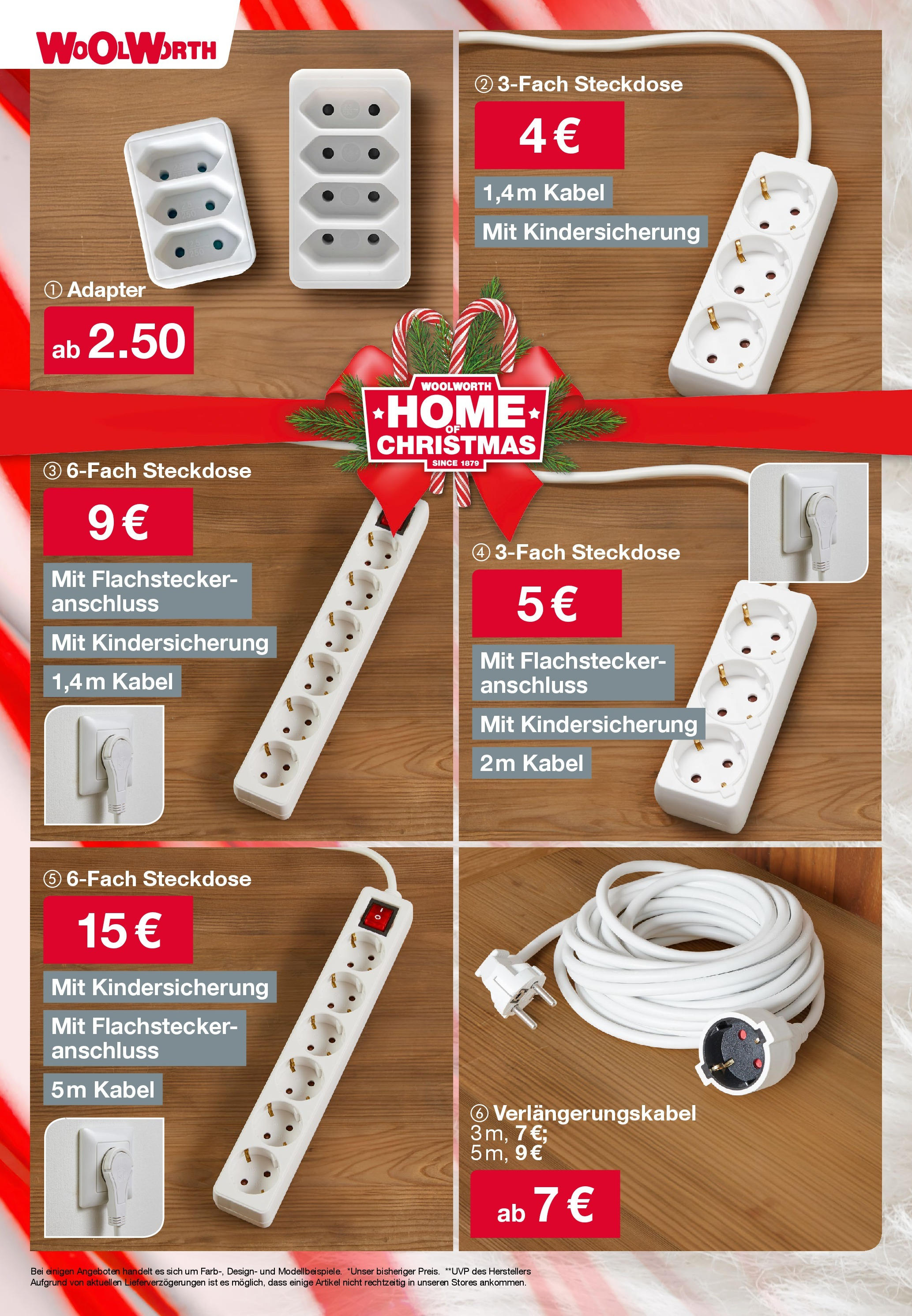 Woolworth Flugblatt von 21.11.2024 - Aktuelle Angebote | Seite: 30 | Produkte: Kabel, Adapter, Steckdose