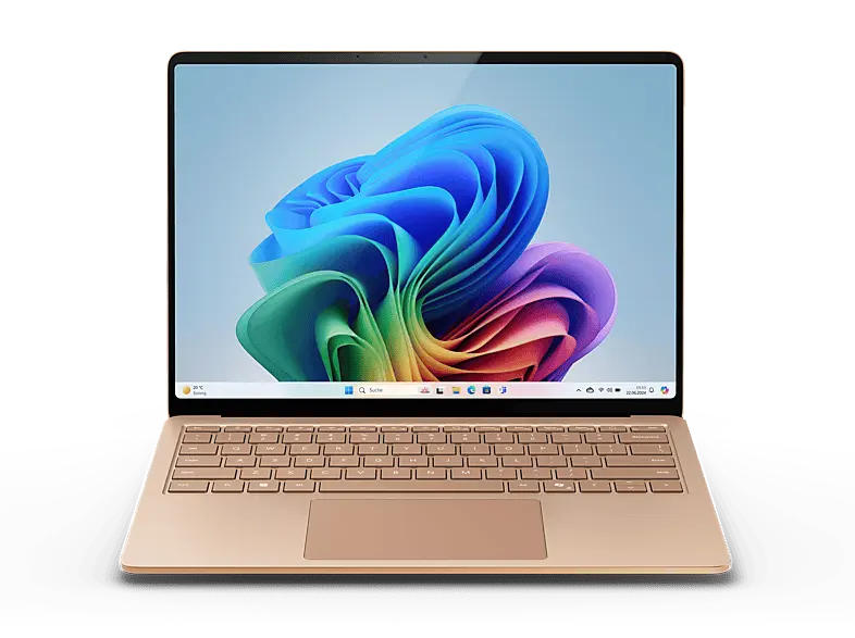 Microsoft Surface, Copilot+ PC Notebook 13,8 Zoll, Qualcomm® Snapdragon® X Plus, 16 GB RAM, 512 SSD, Windows 11 Home (64 Bit), Adreno™ Onboard Graphics, Graubeige