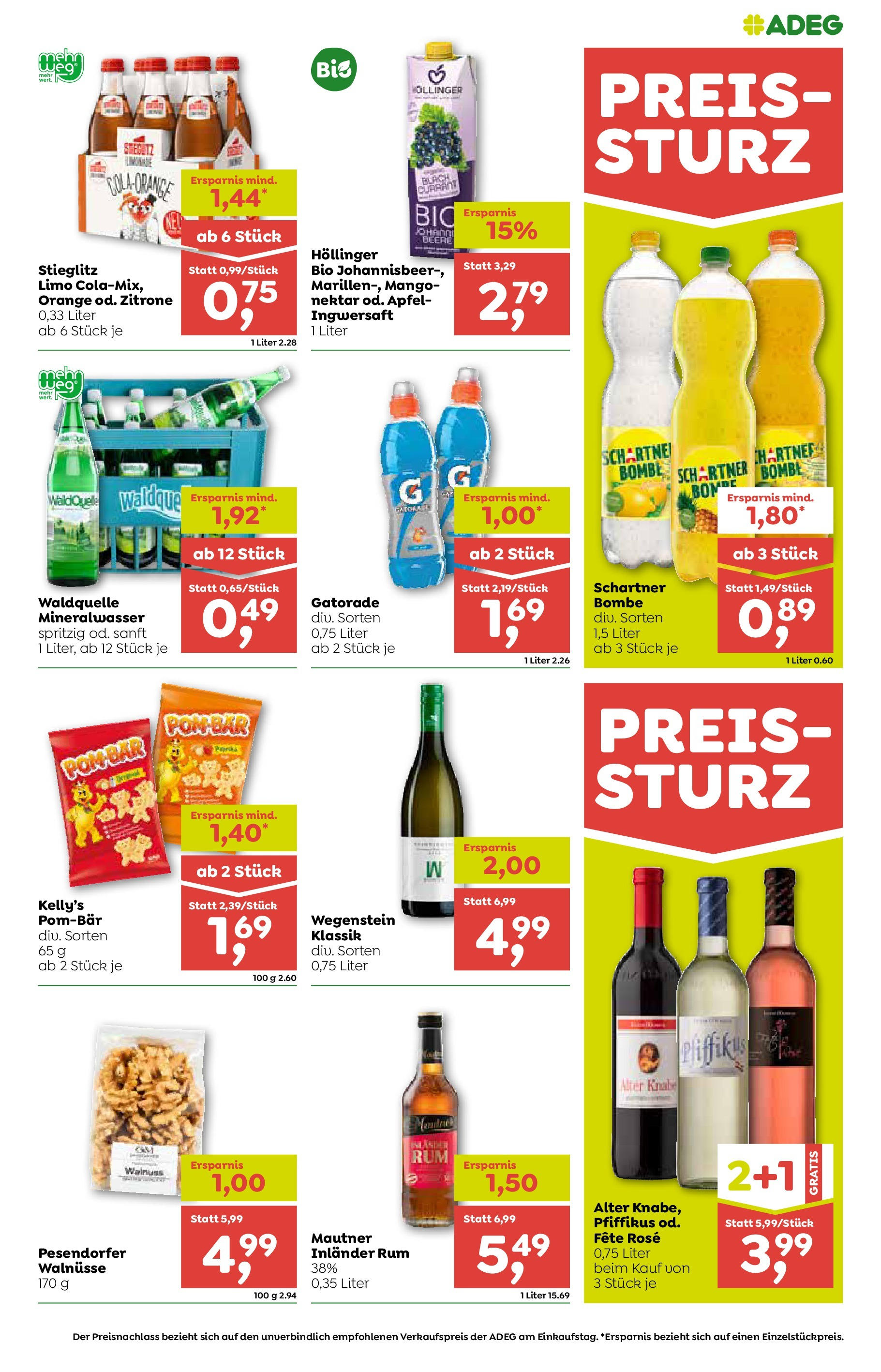 ADEG - ADEG: Angebote von 24.11.2024 - Aktuelle Angebote | Seite: 9 | Produkte: Zitrone, Mango, Äpfel