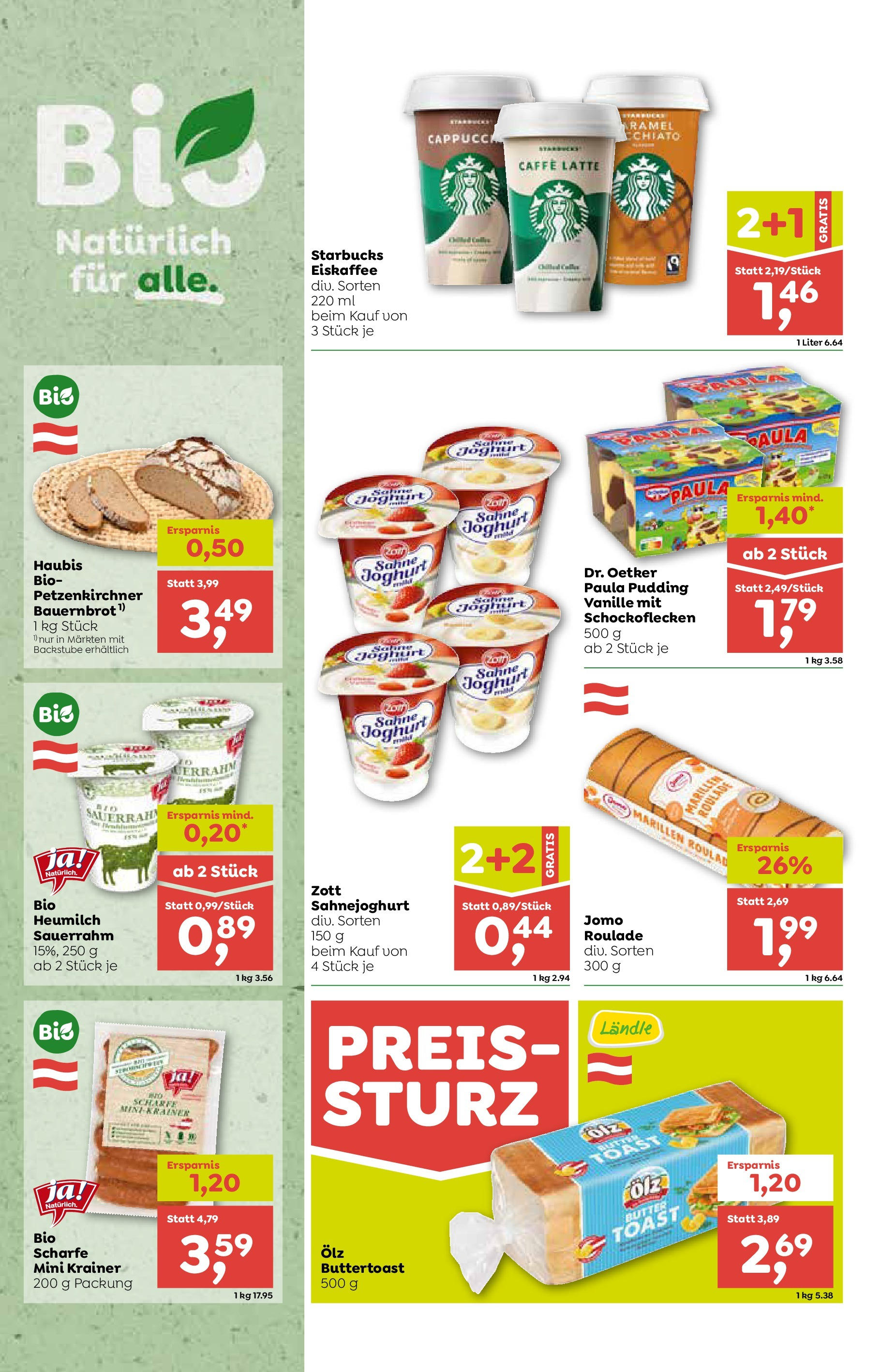 ADEG - ADEG: Angebote von 24.11.2024 - Aktuelle Angebote | Seite: 2 | Produkte: Sahne, Joghurt, Sauerrahm