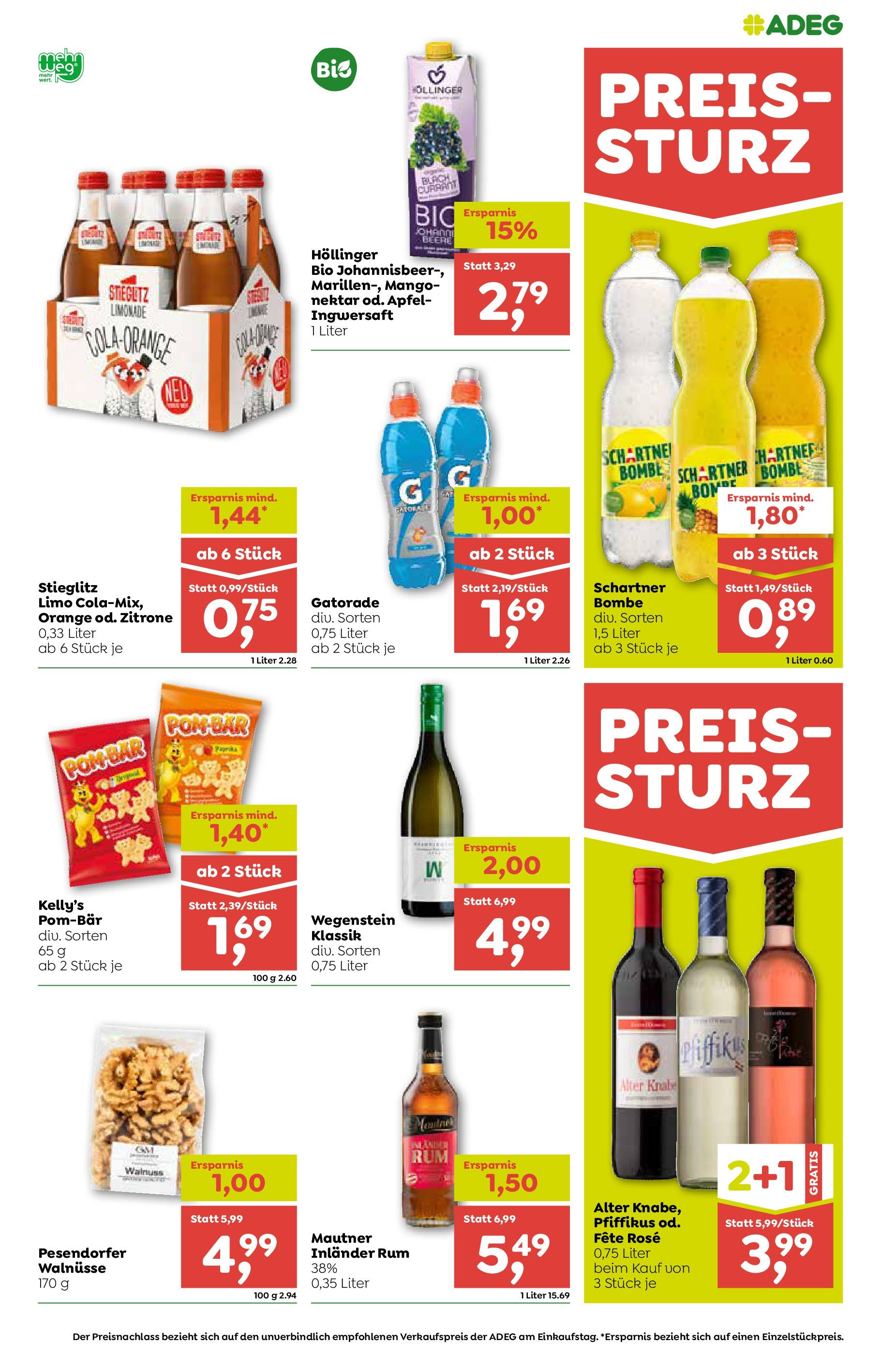 ADEG - ADEG: Angebote von 24.11.2024 - Aktuelle Angebote | Seite: 9 | Produkte: Zitrone, Mango, Äpfel