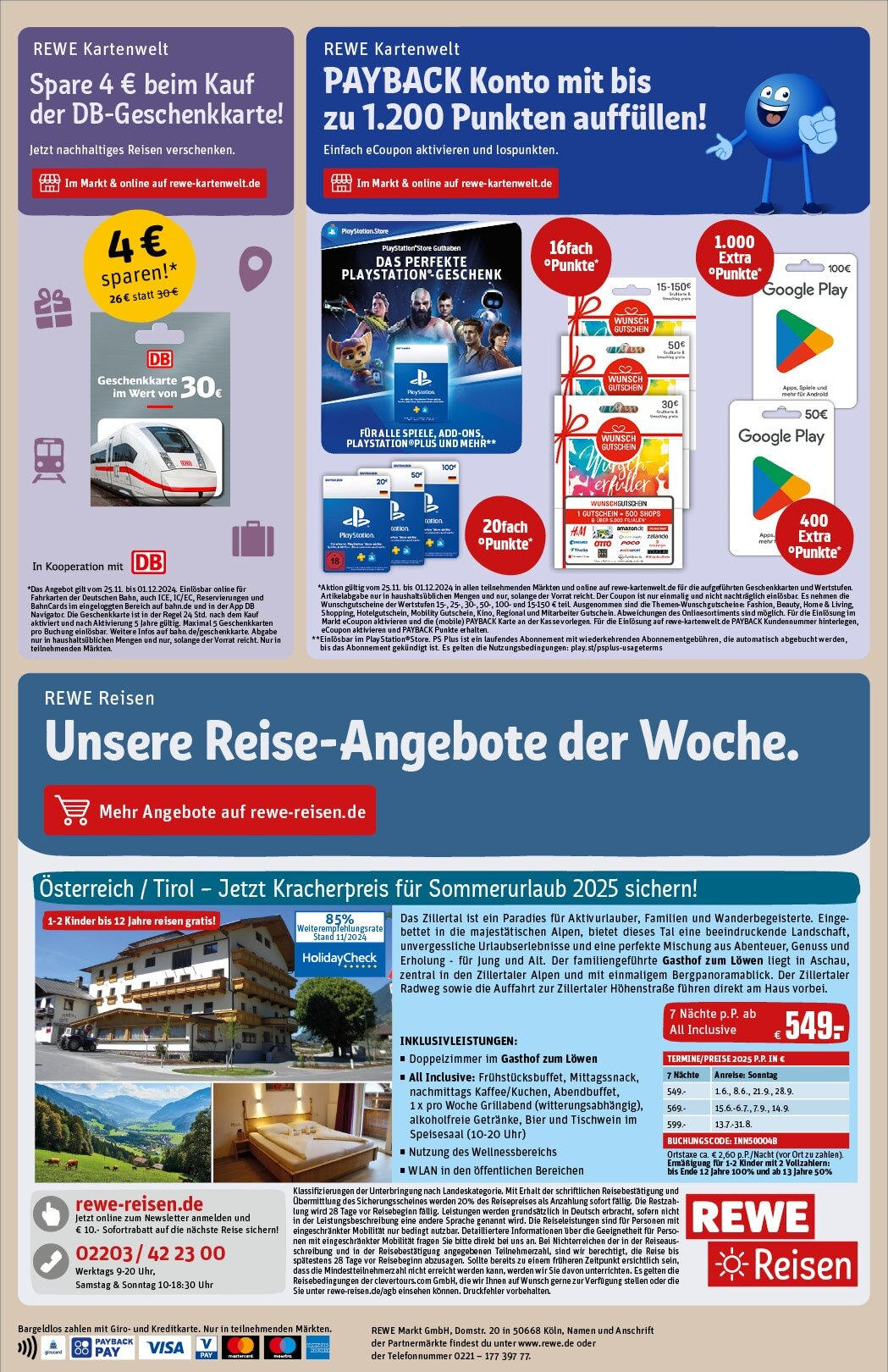 Rewe - Rewe: Wochenangebote (ab 24.11.2024) zum Blättern » Angebote | Seite: 32 | Produkte: Playstation, Bier, Uhr