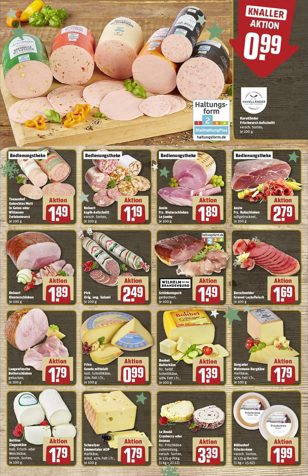 Rewe - Rewe: Wochenangebote (ab 24.11.2024) zum Blättern » Angebote | Seite: 9 | Produkte: Ziegenkäse, Ananas, Wurst, Frischkase