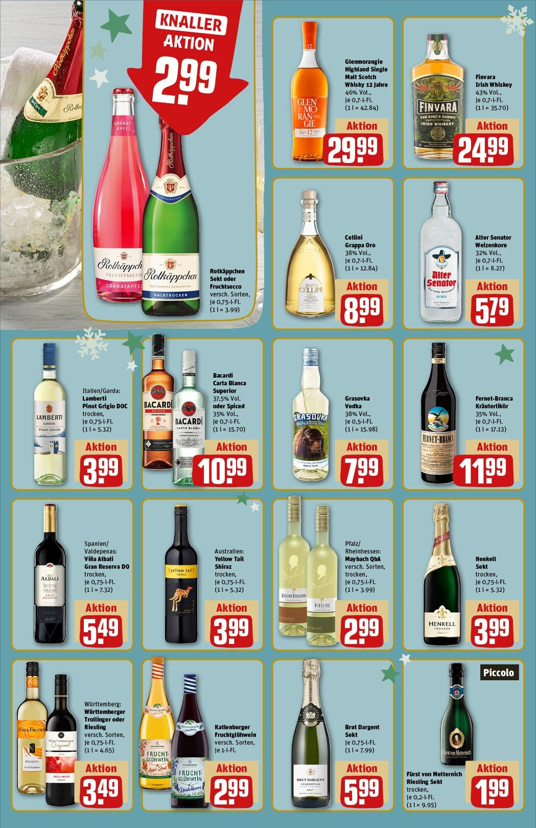 Rewe - Bremen/Huchting, Alte Heerstrasse 2 (ab 25.11.2024) zum Blättern » Angebote | Seite: 18 | Produkte: Sekt, Äpfel, Brut dargent, Vodka